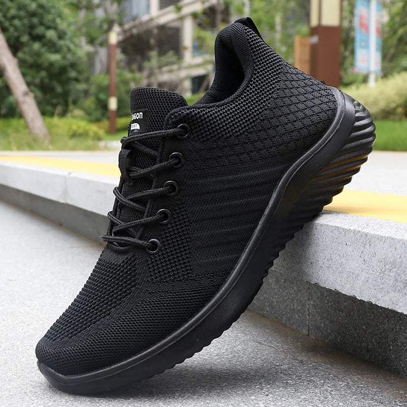 Men's Breathable Casual Sneakers For Walking & Running