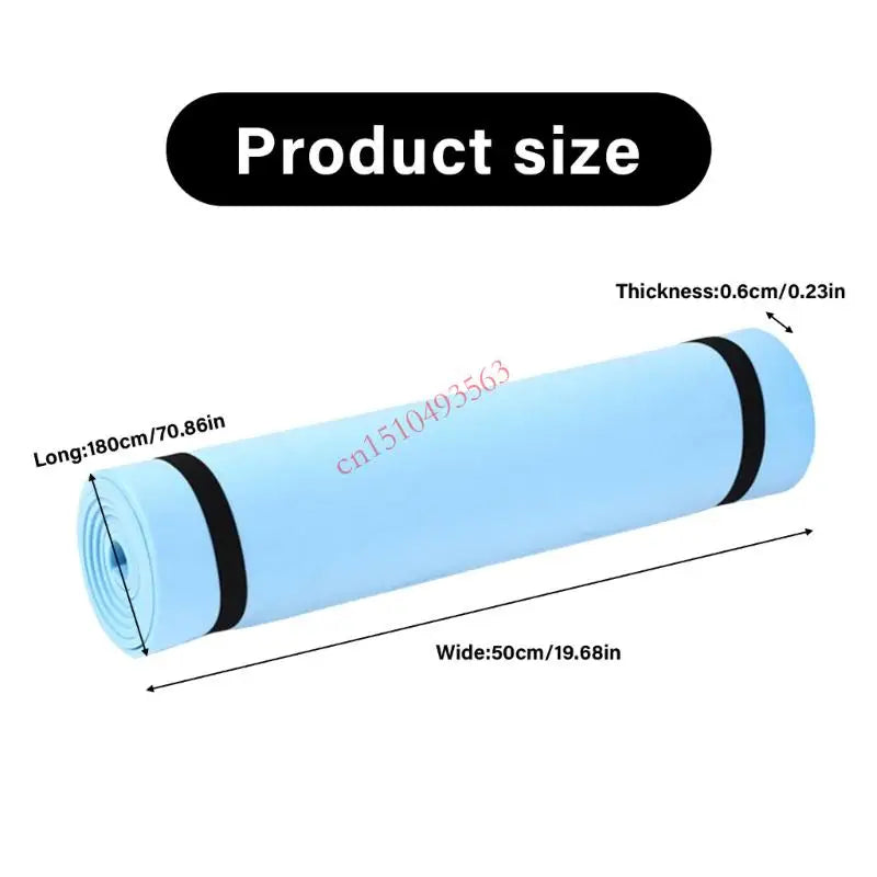 448C Nonslip Exercise Fitness Pilates Mat Exercise Body Building Blanket Sports Fitness Mat Gymnastics Mat Fitness Equipment