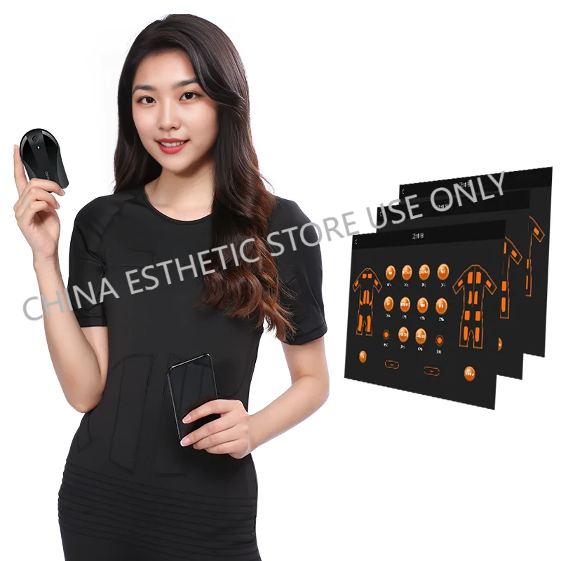 New Gym Ems Suit Wireless Fitness Ems Fitness Equipment Suit Gym Wireless Fitness Equipment Muscle Training Suit