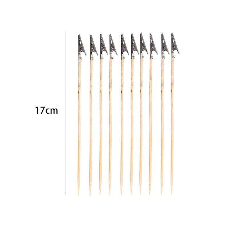 10-100Pcs Wood Metal Detachable Alligators Clips Painting Stand Clamp for Airbrush Model Part DIY Craft Work Model Painting Tool