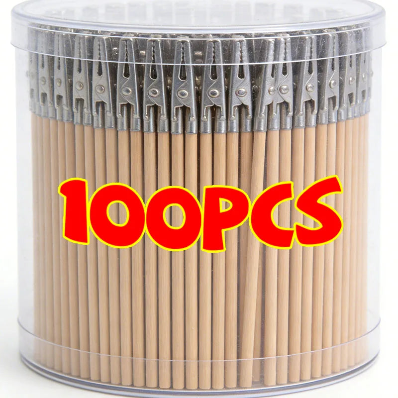 10-100Pcs Wood Metal Detachable Alligators Clips Painting Stand Clamp for Airbrush Model Part DIY Craft Work Model Painting Tool