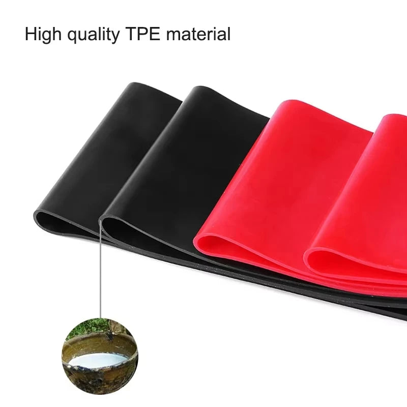 Fitness Elastic Resistance Bands Home Training Yoga Sport Resistance Bands Stretching Pilates Workout Gym Equipment Stretching