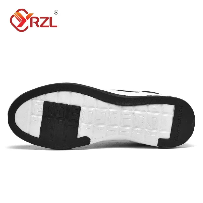 Men’s Waterproof Casual Sneakers – Non-Slip Rubber Sole