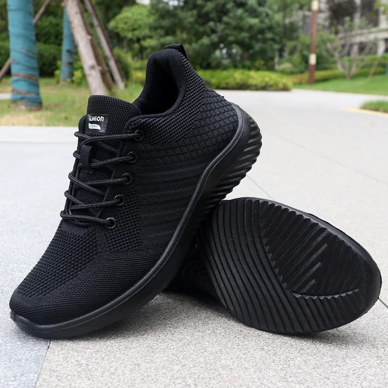 Men's Breathable Casual Sneakers For Walking & Running