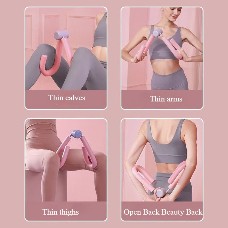 Multifunctional Fitness Leg Clamp Inner Thigh Fitness Equipment Pelvic Floor Muscle Leg Trainer Fitness Accessories Workout Gym