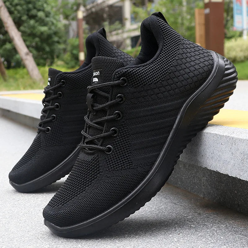 Men's Breathable Casual Sneakers For Walking & Running