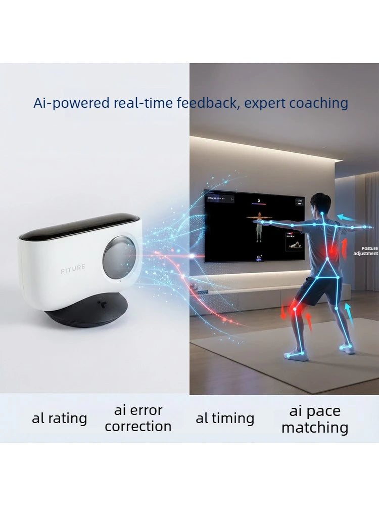 Fitness Magic Box AI, Intelligent Somatosensory Exercise, TV Projection, Console Game Dance Machine Home Fitness Equipment