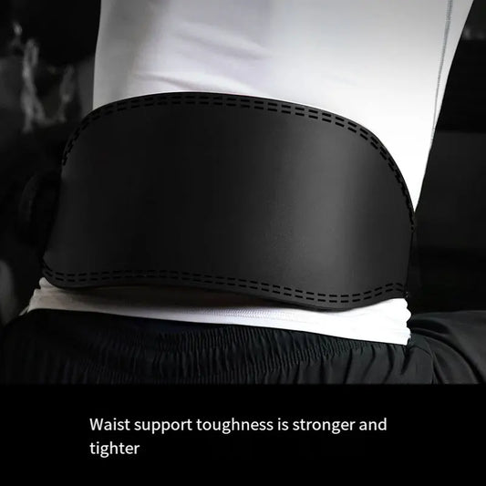 Squat Belt Professional Leather Fitness Belt Weightlifting Deadlift Fitness Waist Belt